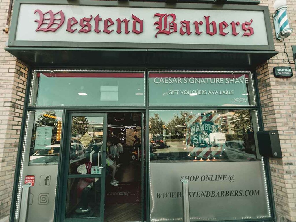 westendbarbers front house